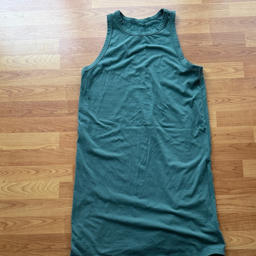 a new day Forest Green Sleeveless tank Dress